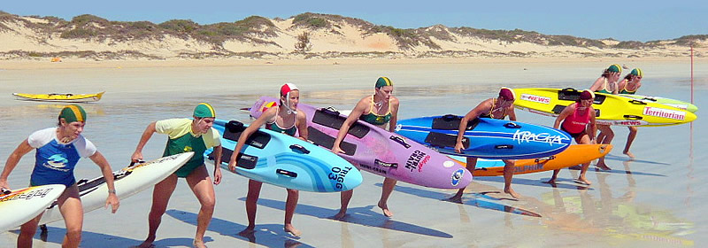 Open Women's Board Race at 2008 NT Championships Image