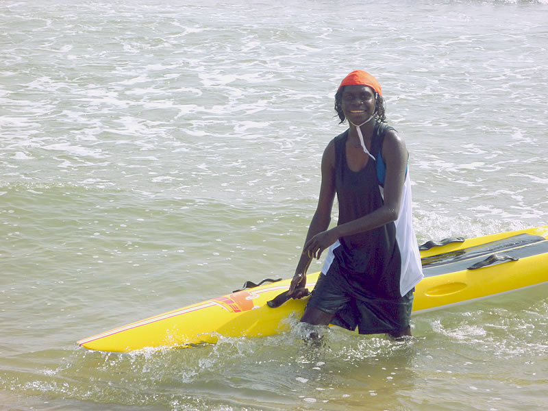 Yanngurk Wunungmurra in the Northern Territory U17  Board Race