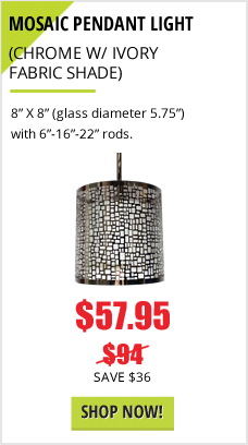 MOSAIC PENDANT LIGHT  